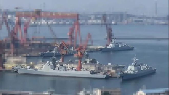 Max版正式亮相中国海军下一代驱逐舰何时亮相？k8凯发马竞赞助央视首次公开！052D型Pro(图17)